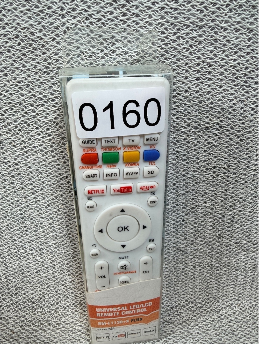 Universal LED/LCD Remote Control RM-L1130+X PLUS Compatible with Multiple TV Brs - Picture 6 of 6